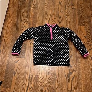 OshKosh B'gosh Polka Dot Rashguard with Pink Trim